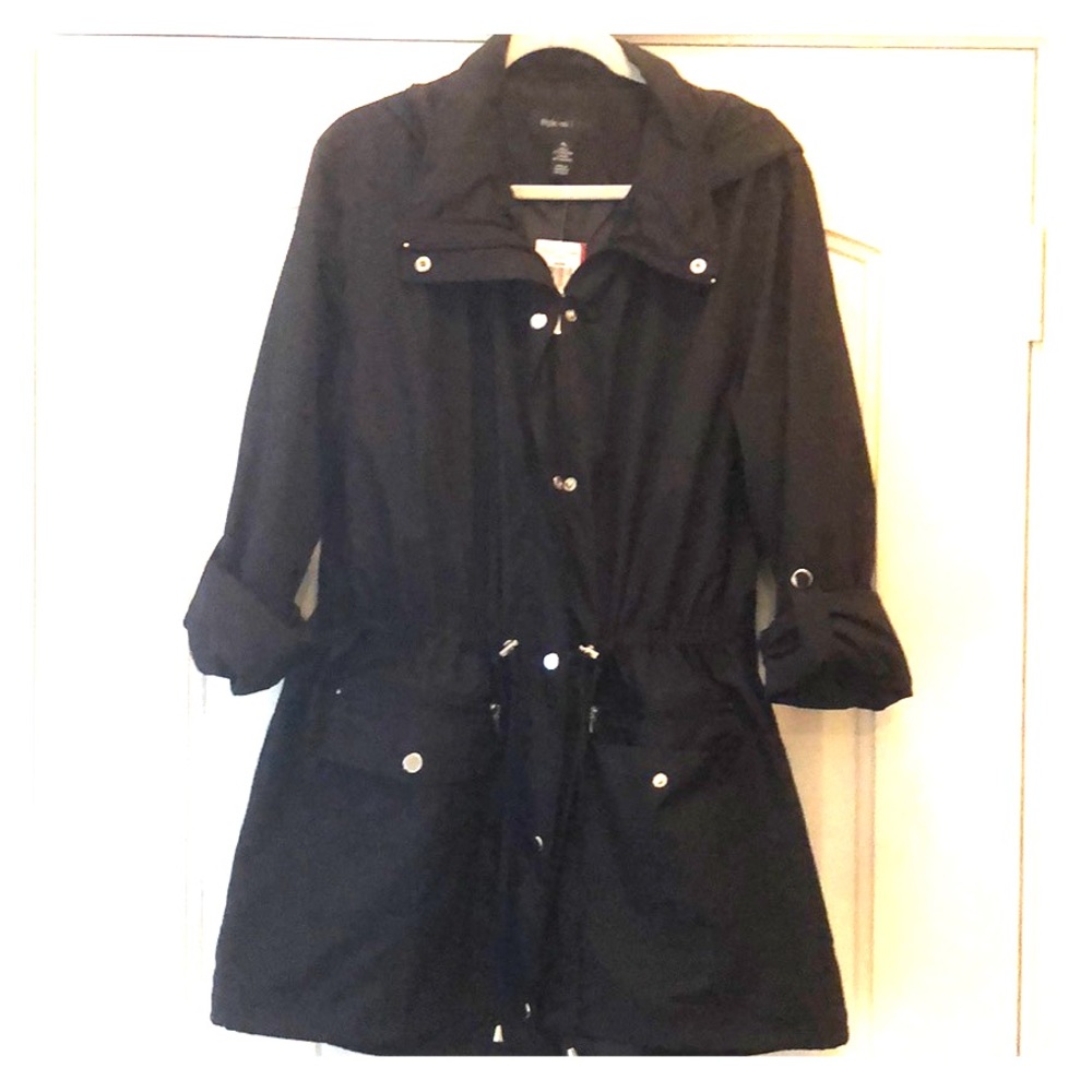 Black Anorak XL